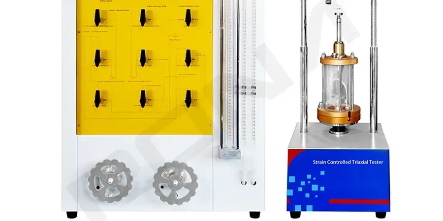Illustrative image of Triaxial test in Sydney