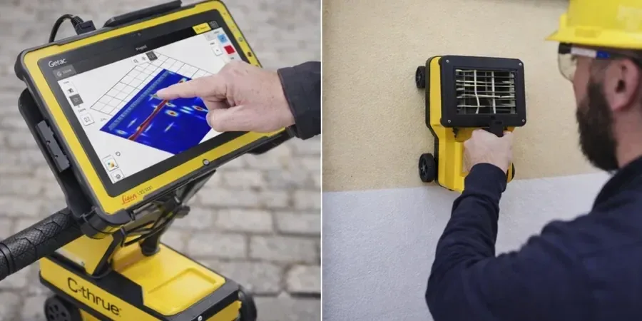 Illustrative image of GPR (Ground Penetrating Radar) survey in Sydney