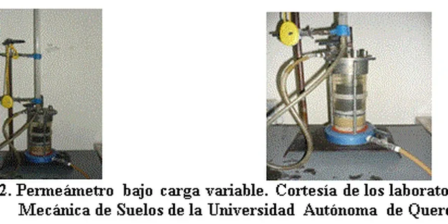 Illustrative image of Laboratory permeability test (falling/constant head) in Sydney