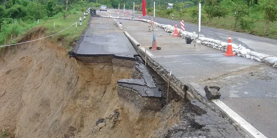 Illustrative image of Road embankment design in Sydney